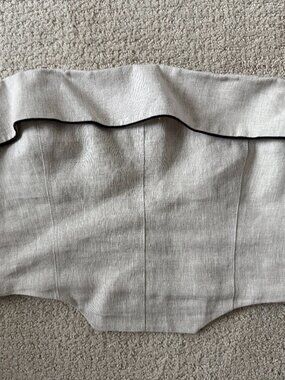 Vintage Reformation linen tube top